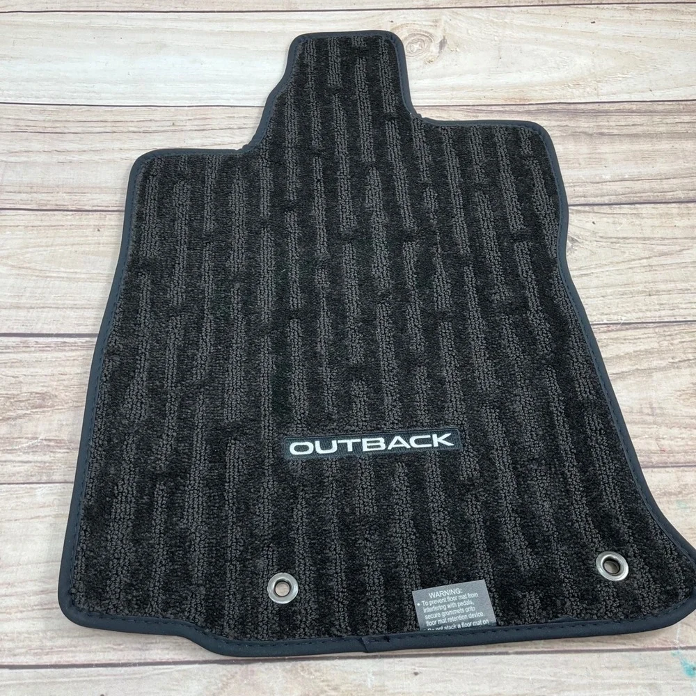 Subaru Outback‎ Black 4PC Floor Mat Genuine Part J505SAN000 OEM 2020-2025